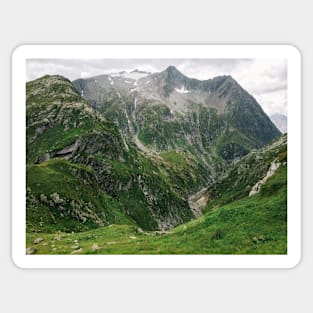 Mountains of Switzerland Sticker